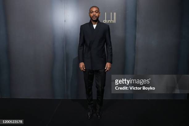 Kano during the Dunhill Menswear Fall/Winter 2020-2021 show as part of Paris Fashion Week on January 19, 2020 in Paris, France.