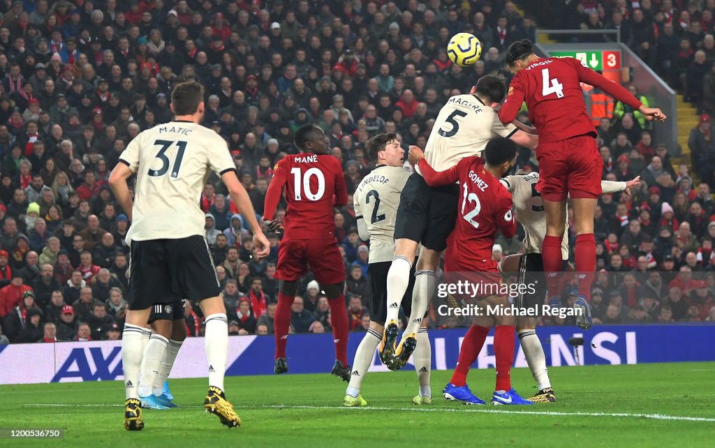 Liverpool FC v Manchester United - Premier League
