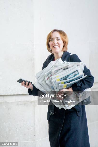 Camilla Tominey the Associate Editor of the Daily Telegraph in London and Royal Expert for the American television network NBC attends Andrew Marr's...