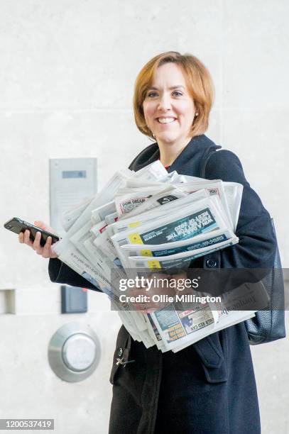 Camilla Tominey the Associate Editor of the Daily Telegraph in London and Royal Expert for the American television network NBC attends Andrew Marr's...