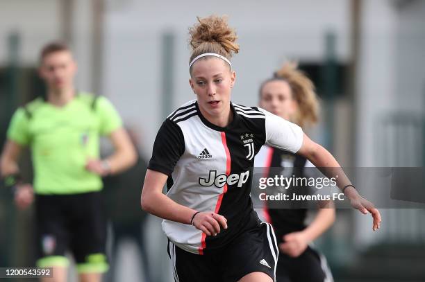 Asia Bragonzi of Juventus Women U19 in action during the Viareggio Women's Cup match between Juventus U19 and FC Internazionale U19 on February 13,...