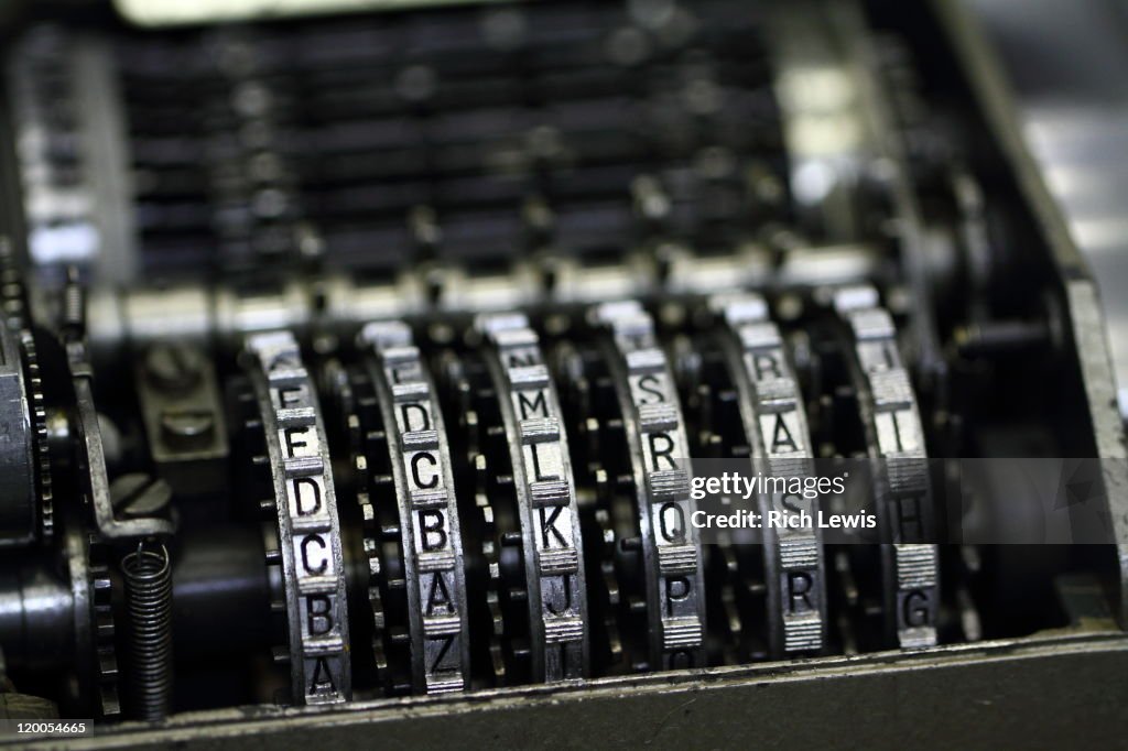 Mechanical encryption device from world war two