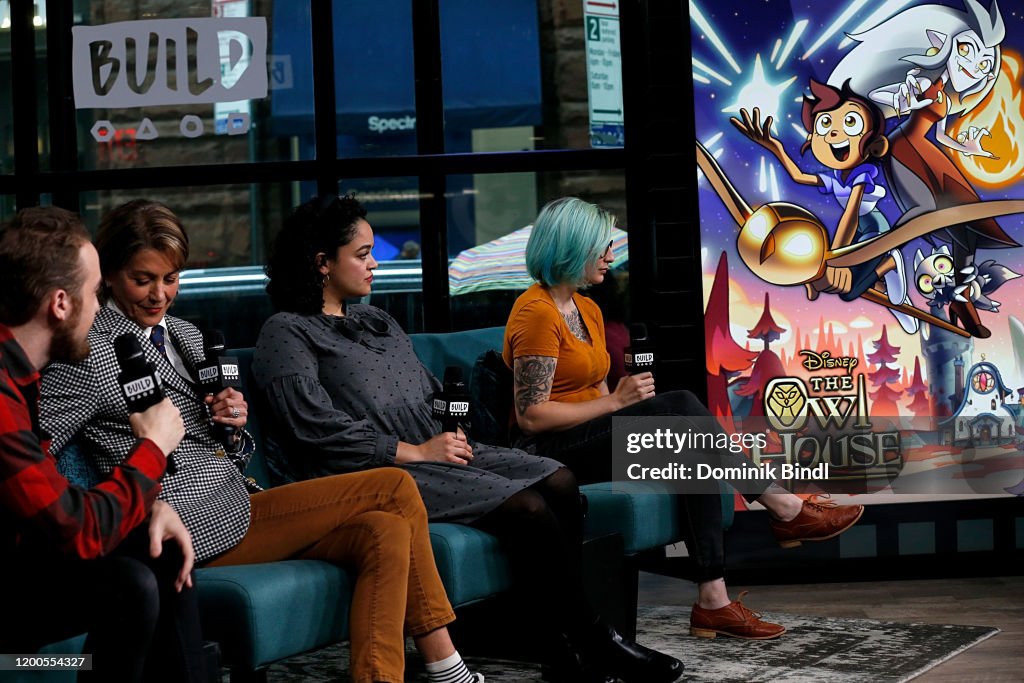 Alex Hirsch, Wendie Malick, Sarah-Nicole Robles and Dana Terrace News  Photo - Getty Images