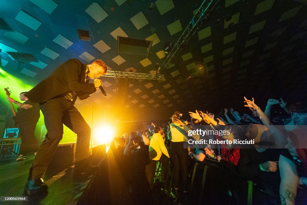 Frank Carter And The Rattlesnakes Perform At Barrowland Ballroom, Glasgow