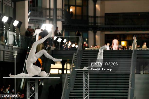 Atmosphere during the Alyx Menswear Fall/Winter 2020-2021 show as part of Paris Fashion Week on January 19, 2020 in Paris, France.