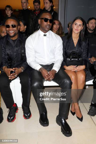 Skepta attends the Alyx Menswear Fall/Winter 2020-2021 show as part of Paris Fashion Week on January 19, 2020 in Paris, France.