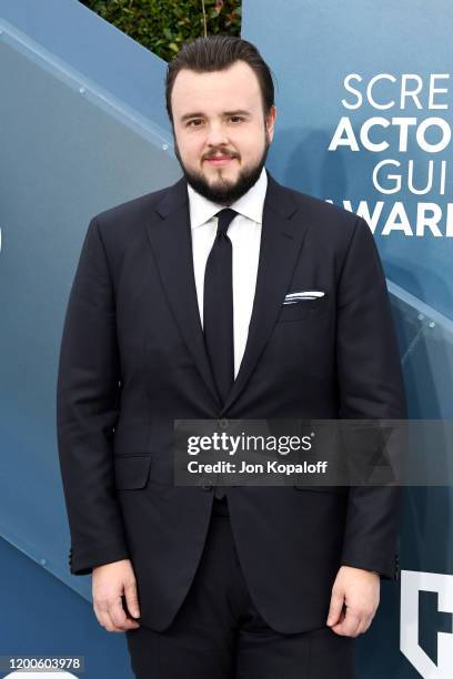 John Bradley attends the 26th Annual Screen Actors Guild Awards at The Shrine Auditorium on January 19, 2020 in Los Angeles, California.