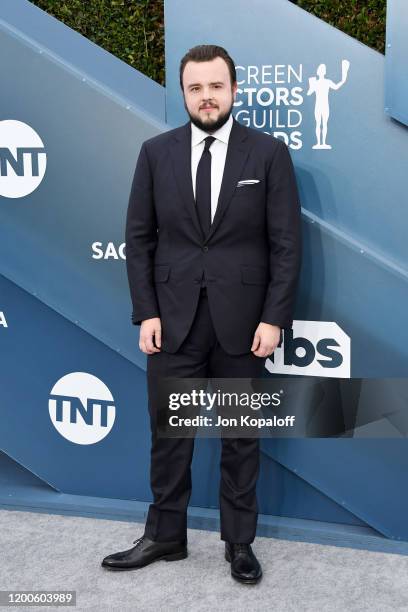 John Bradley attends the 26th Annual Screen Actors Guild Awards at The Shrine Auditorium on January 19, 2020 in Los Angeles, California.