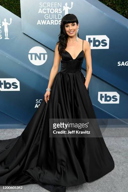 Jenna Lyng Adams attends the 26th Annual Screen Actors Guild Awards at The Shrine Auditorium on January 19, 2020 in Los Angeles, California.