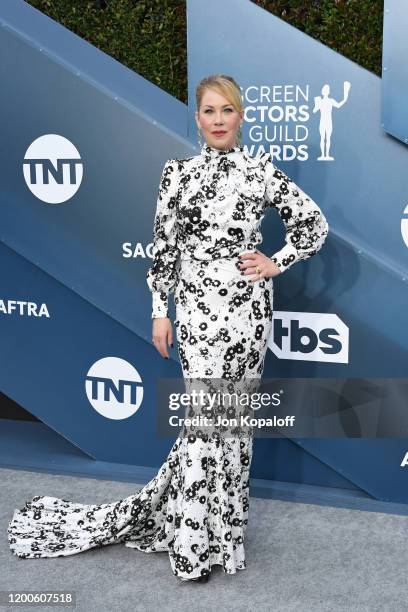 Christina Applegate attends the 26th Annual Screen Actors Guild Awards at The Shrine Auditorium on January 19, 2020 in Los Angeles, California.
