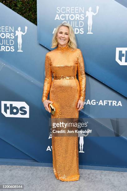 Catherine O'Hara attends the 26th Annual Screen Actors Guild Awards at The Shrine Auditorium on January 19, 2020 in Los Angeles, California.