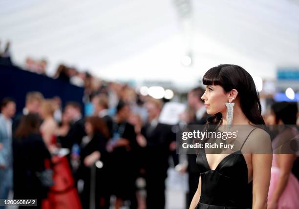 Jenna Lyng Adams attends the 26th Annual Screen Actors Guild Awards at The Shrine Auditorium on January 19, 2020 in Los Angeles, California.