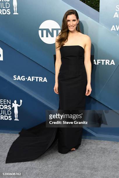 Sarah Levy attends the 26th Annual Screen Actors Guild Awards at The Shrine Auditorium on January 19, 2020 in Los Angeles, California.