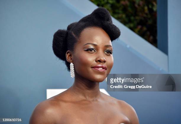 Lupita Nyong'o attends the 26th Annual Screen Actors Guild Awards at The Shrine Auditorium on January 19, 2020 in Los Angeles, California. 721430
