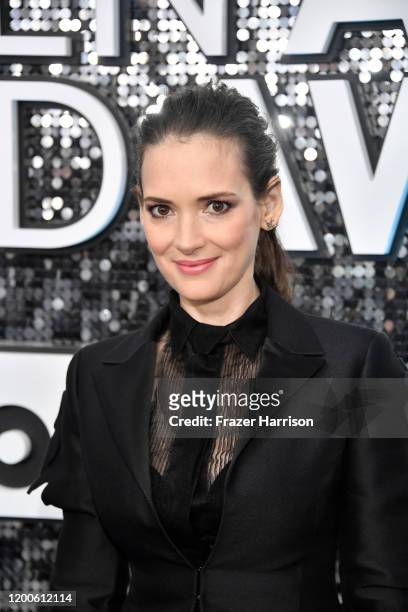 Winona Ryder attends the 26th Annual Screen Actors Guild Awards at The Shrine Auditorium on January 19, 2020 in Los Angeles, California.