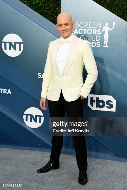Anthony Carrigan attends the 26th Annual Screen Actors Guild Awards at The Shrine Auditorium on January 19, 2020 in Los Angeles, California.