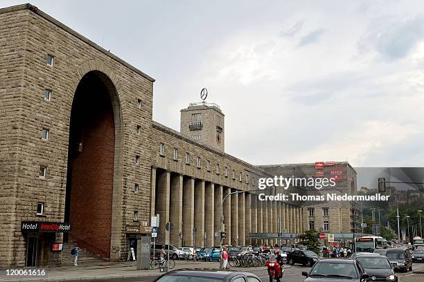 General view of main train station after the conference between the conflicting parties in the Stuttgart 21 railway station project on July 29, 2011...