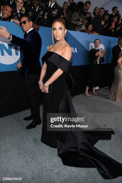 Jennifer Lopez attends the 26th Annual Screen Actors Guild Awards at The Shrine Auditorium on January 19, 2020 in Los Angeles, California. 721336