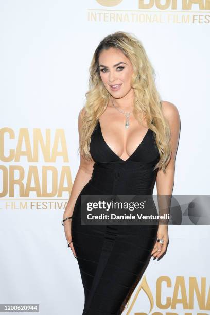 Aracely Arámbula attends Cana Dorada Film & Music Festival - Closing Gala Dinner: Honoring Avi Lerner on January 19, 2020 in Punta Cana, Dominican...