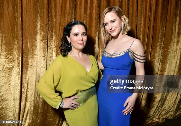Alex Borstein and Rachel Brosnahan attend the 26th Annual Screen Actors Guild Awards at The Shrine Auditorium on January 19, 2020 in Los Angeles,...