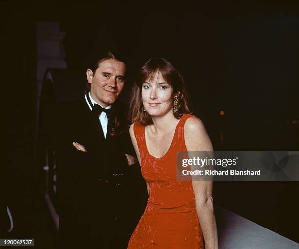 British producer Stephen Woolley at the Cannes Film Festival to promote his film 'A Rage in Harlem', May 1991.