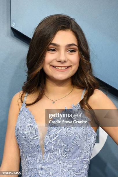 Lucy Gallina attends the 26th Annual Screen Actors Guild Awards at The Shrine Auditorium on January 19, 2020 in Los Angeles, California.