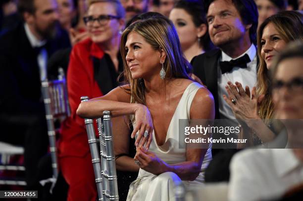 Jennifer Aniston attends the 26th Annual Screen Actors Guild Awards at The Shrine Auditorium on January 19, 2020 in Los Angeles, California. 721336