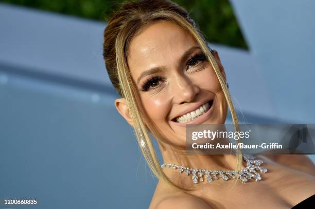 Jennifer Lopez attends the 26th Annual Screen Actors Guild Awards at The Shrine Auditorium on January 19, 2020 in Los Angeles, California.