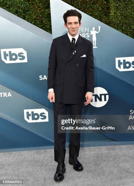 Josh O'Connor attends the 26th Annual Screen Actors Guild Awards at The Shrine Auditorium on January 19, 2020 in Los Angeles, California.