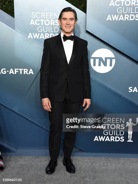 Billy Crudup arrives at the 26th Annual Screen Actors Guild Awards at The Shrine Auditorium on January 19, 2020 in Los Angeles, California.