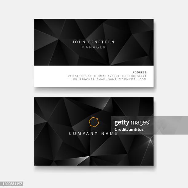 john visitenkarte - business card design stock-grafiken, -clipart, -cartoons und -symbole