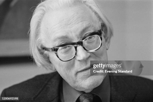 British Labour Party politician Michael Foot , March 1976.