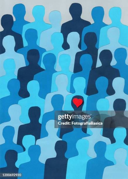lovely man - headshot backdrop stock illustrations