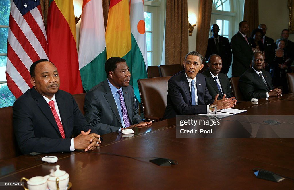 Obama Hosts Four African Leaders