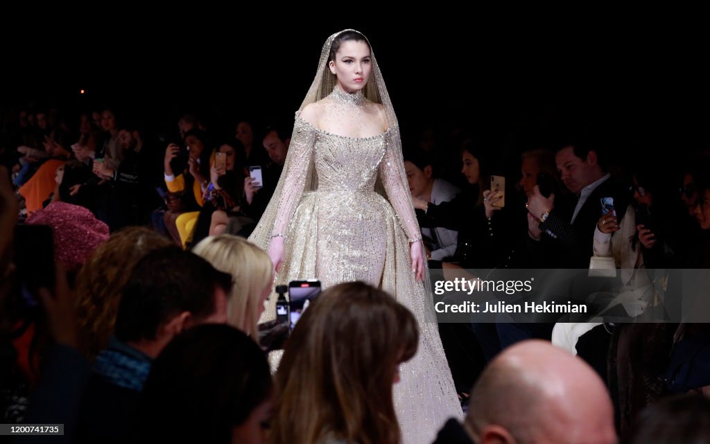 Georges Hobeika : Runway - Paris Fashion Week - Haute Couture Spring/Summer 2020