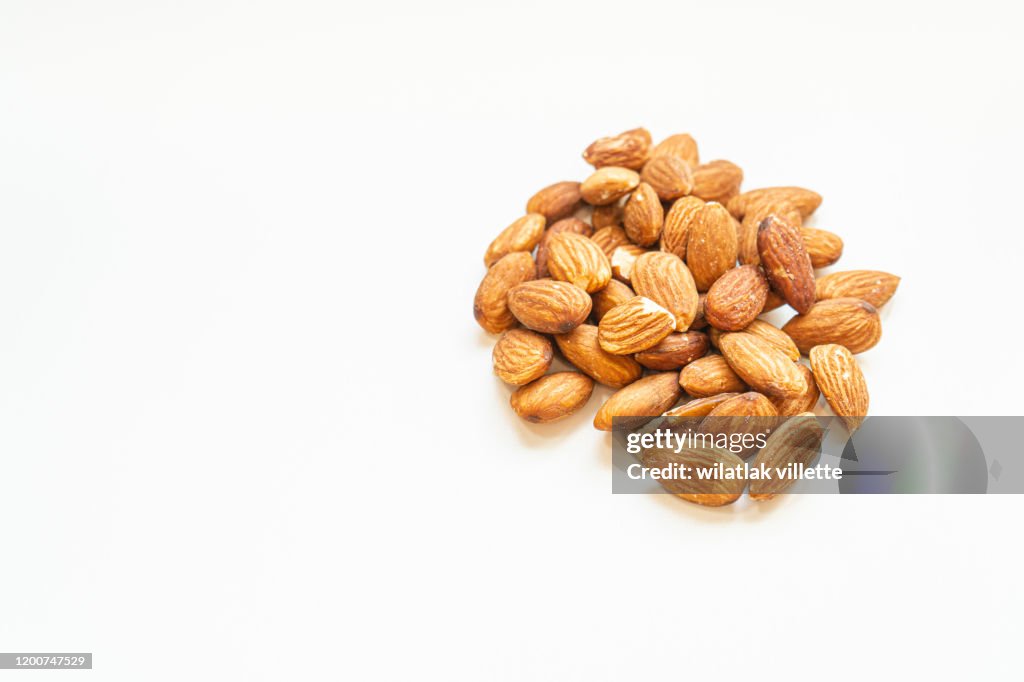 Many nuts healthy fat and protein food and snack, ketogenic diet food