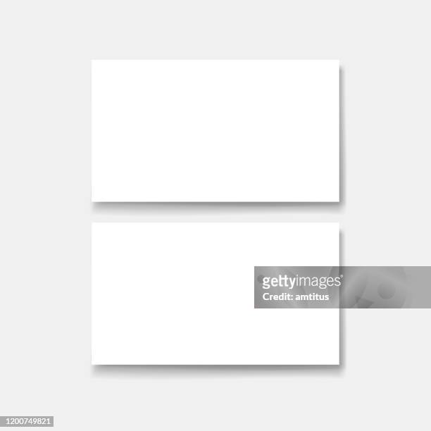 business card template - sparse stock illustrations