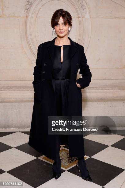 Laura Morante attends the Dior Haute Couture Spring/Summer 2020 show as part of Paris Fashion Week on January 20, 2020 in Paris, France.