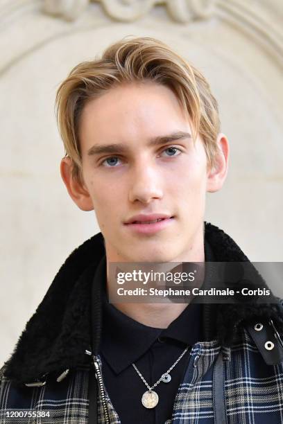 Levon Roan Thurman-Hawke attendS the Dior Haute Couture Spring/Summer 2020 show as part of Paris Fashion Week on January 20, 2020 in Paris, France.