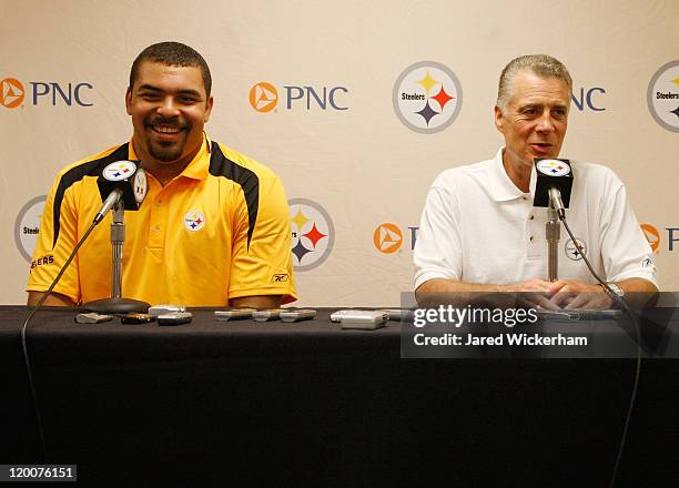 Pittsburgh Steelers Training Camp, Nieuwsfoto's
