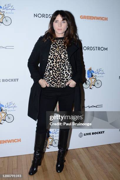 Michele Hicks attends MAC, Nordstrom And The CFDA Host A Special Screening Of "The Times Of Bill Cunningham" at Angelika Film Center on February 13,...