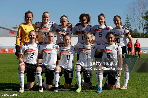 Lineup of Germany with Kiara Beck, Felicitas Fee Kockmann, Daphina Redzepi, Cora Zicai, Sonja Lux, Amelie Schuster, Antonia Haase, Sophie Charlotte...