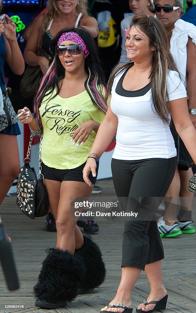 On Location For "Jersey Shore" - July 29, 2011