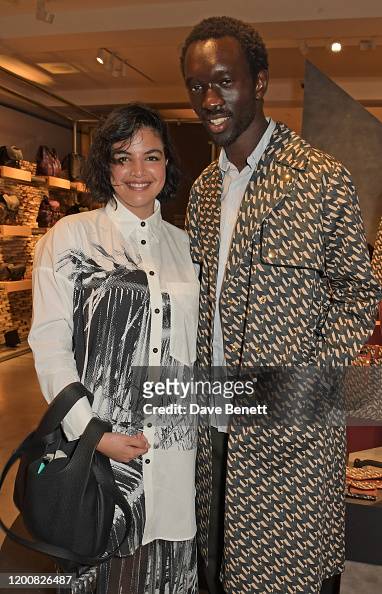 Emma Breschi and Wilson Oryema attend the Mulberry: Made to Last ...
