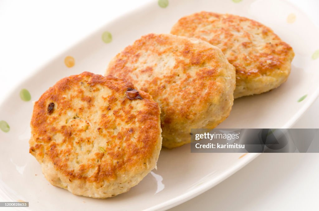 Tofu hamburger steak, Hamburger steak made of the tofu