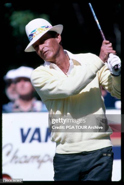 Chi Chi Rodriguez 1987 PGA TOUR - 10/1987 Photo by Jim Moriarty/PGA TOUR Archive via Getty Images