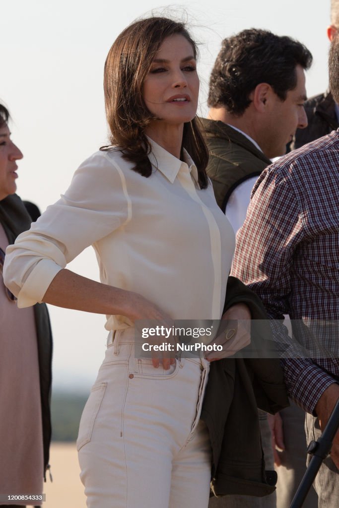 Spanish Royals Visit Donana Natural Park