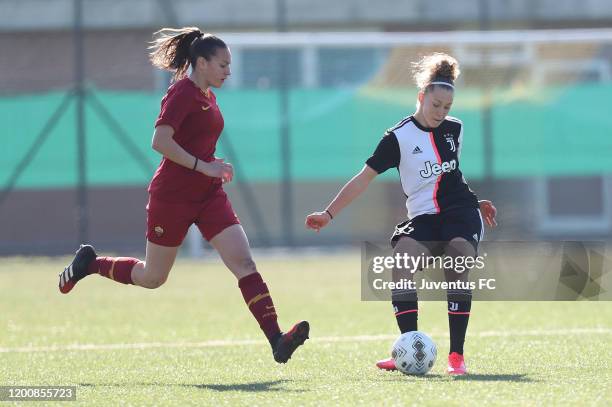 Asia Bragonzi of Juventus Women U19 in action during the Viareggio Women's Cup match between Juventus U19 and FC Internazionale U19 on February 15,...