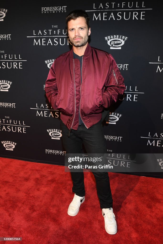 The Last Full Measure Atlanta Red Carpet Screening With Samuel L. Jackson, Todd Robinson And Sebastian Stan At SCADshow