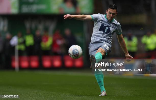 Stuart Downing of Blackburn Rovers during the Sky Bet Championship match between Charlton Athletic and Blackburn Rovers at The Valley on February 15,...